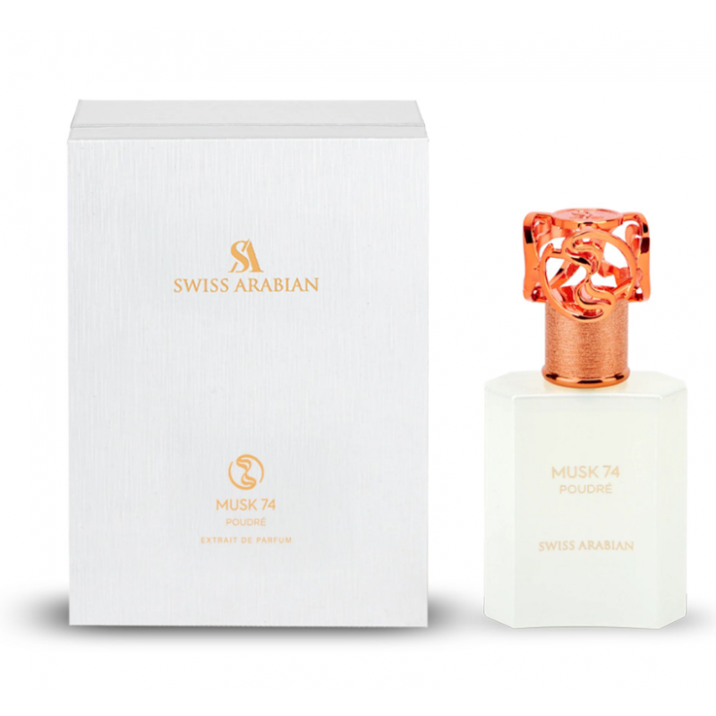 Musk 74 Poudré – Extrait de parfum de Parfum 50 ml - Swiss Arabian
