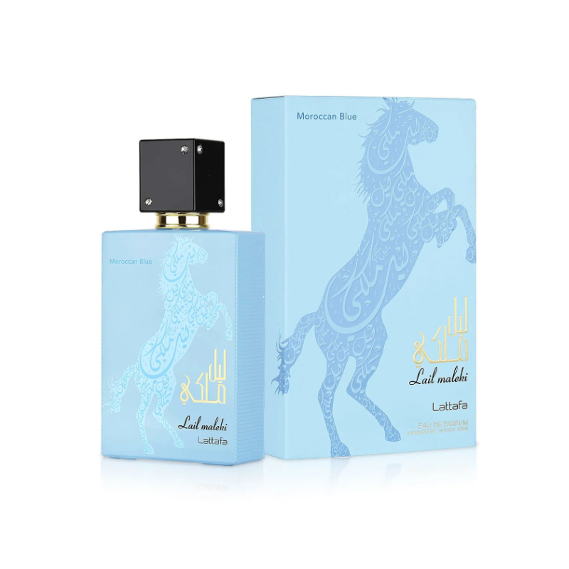 Lail Maleki Moroccan Blue – Eau de Parfum mixtes 100ml - Lattafa