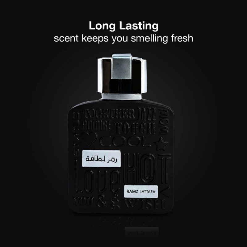 Ramz Silver – Eau de Parfum mixtes 100ml - Lattafa