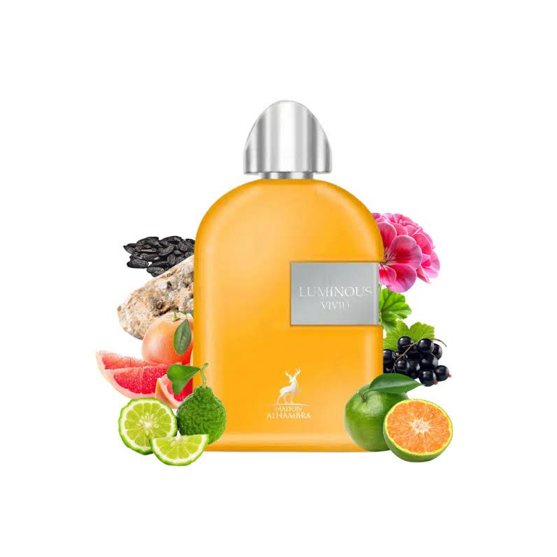 Luminous Vivid – Eau de Parfum mixtes 100ml - Maison Alhambra Luminous Vivid – Eau de Parfum mixtes 100ml - Maison Alhambra