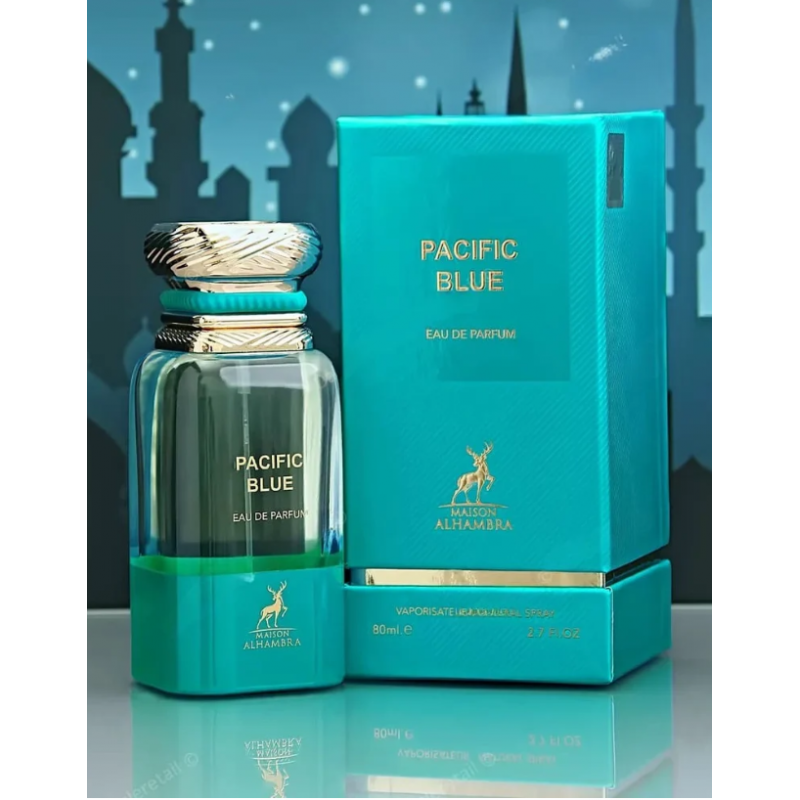 Pacific Blue – Eau de Parfum mixtes 100ml - Maison Alhambra