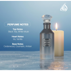 Velvet Musk  – Eau de Parfum mixtes 100ml - Lattafa