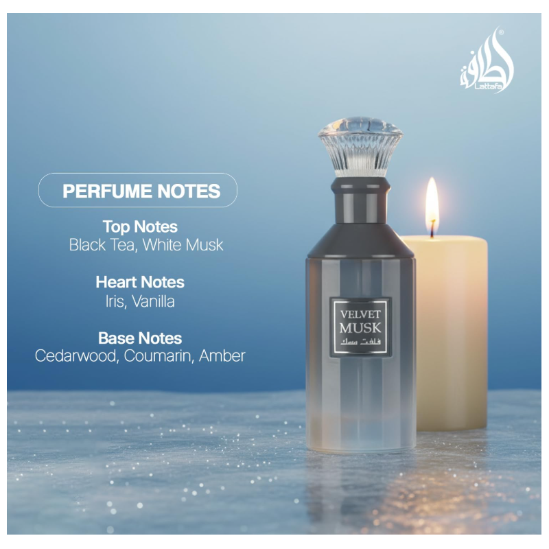 Velvet Musk  – Eau de Parfum mixtes 100ml - Lattafa