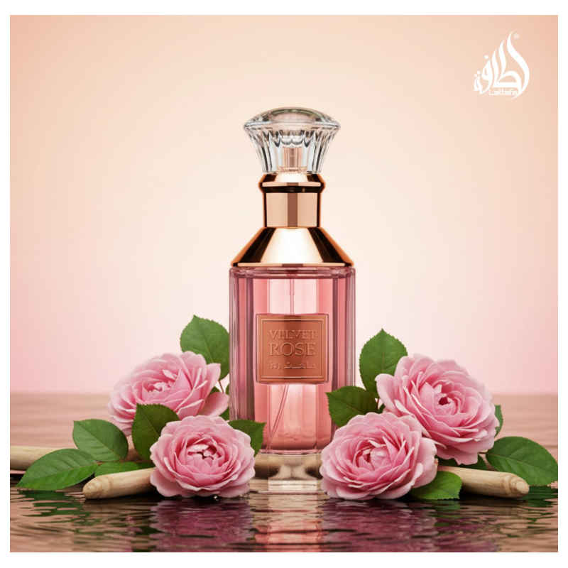 Velvet Rose  – Eau de Parfum mixtes 100ml - Lattafa