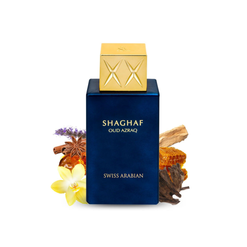 Shaghaf Oud Azraq – Eau de Parfum 75ml - Swiss Arabian