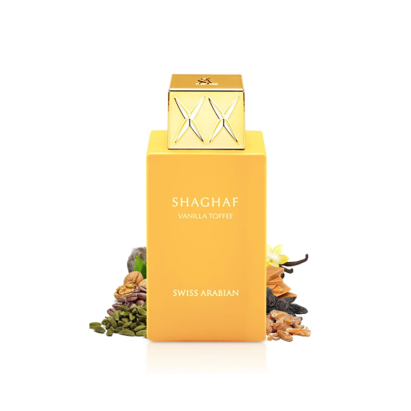 SHAGHAF Vanilla Toffee – Eau de Parfum 75ml - Swiss Arabian