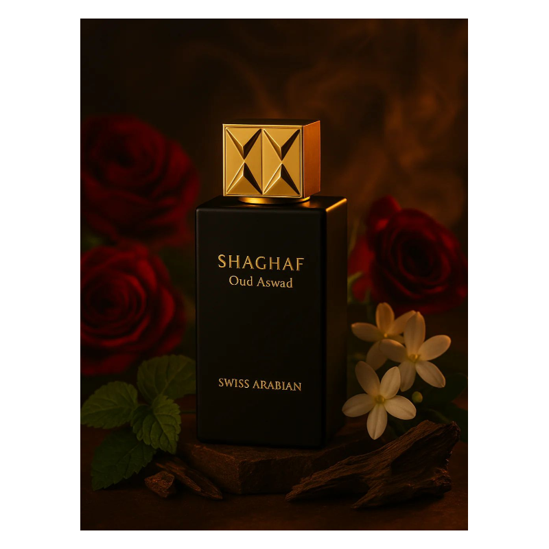 Shaghaf Oud Aswad – Eau de parfum de Parfum 75 ml - Swiss Arabian