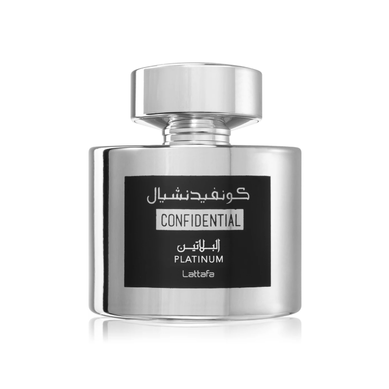 Confidential Private Platinum – Eau de Parfum mixtes 100ml  - LATTAFA