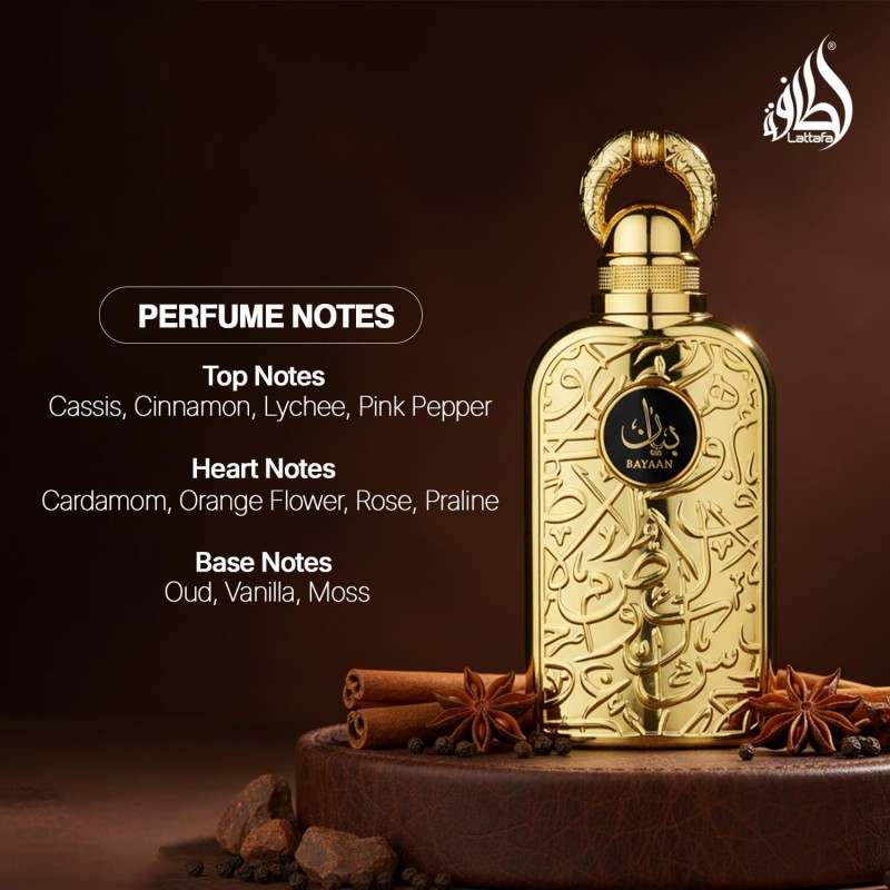 Bayaan - Eau de Parfum mixtes 100ml - Lattafa