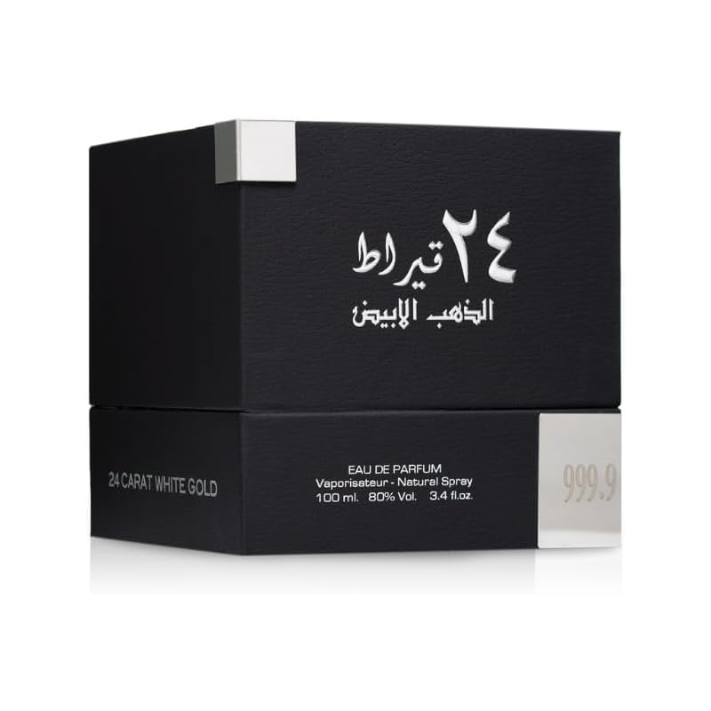 24 Carat White Gold - Eau de Parfum mixtes 100ml - Lattafa