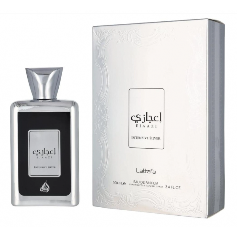 Ejaazi Intensive Silver | Eau de Parfum mixtes 100ml - Lattafa
