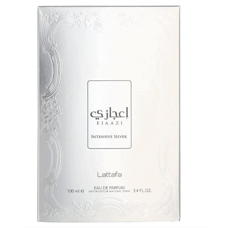 Ejaazi Intensive Silver | Eau de Parfum mixtes 100ml - Lattafa