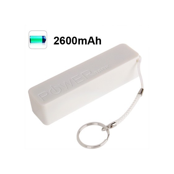 Batterie de secours 2600mAh pour iPhone / smartphone / tablette 