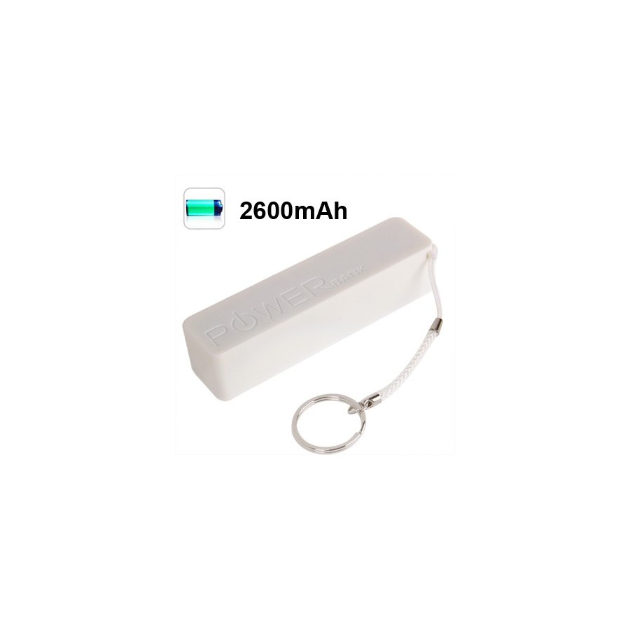 Batterie de secours 2600mAh pour iPhone / smartphone / tablette 