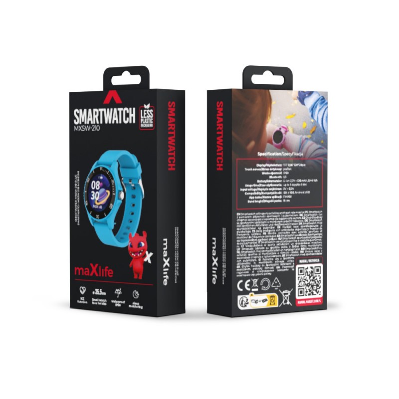 Montre connectée MXSW-210 Bleu - Maxlife