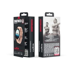 Montre connectée MXSW-120  Rose Poudré - Maxlife