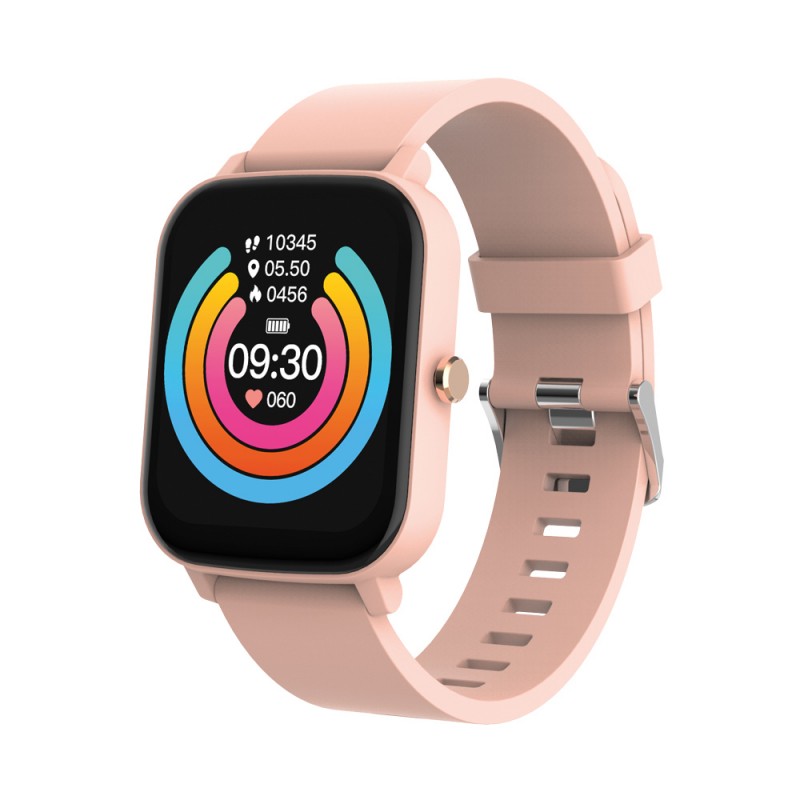 Montre connectée MXSW-110 Rose Poudré - Maxlife