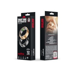 Bague connectée MXSR-100 Noir - taille 10