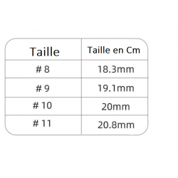 Bague connectée MXSR-100 Noir - taille 10