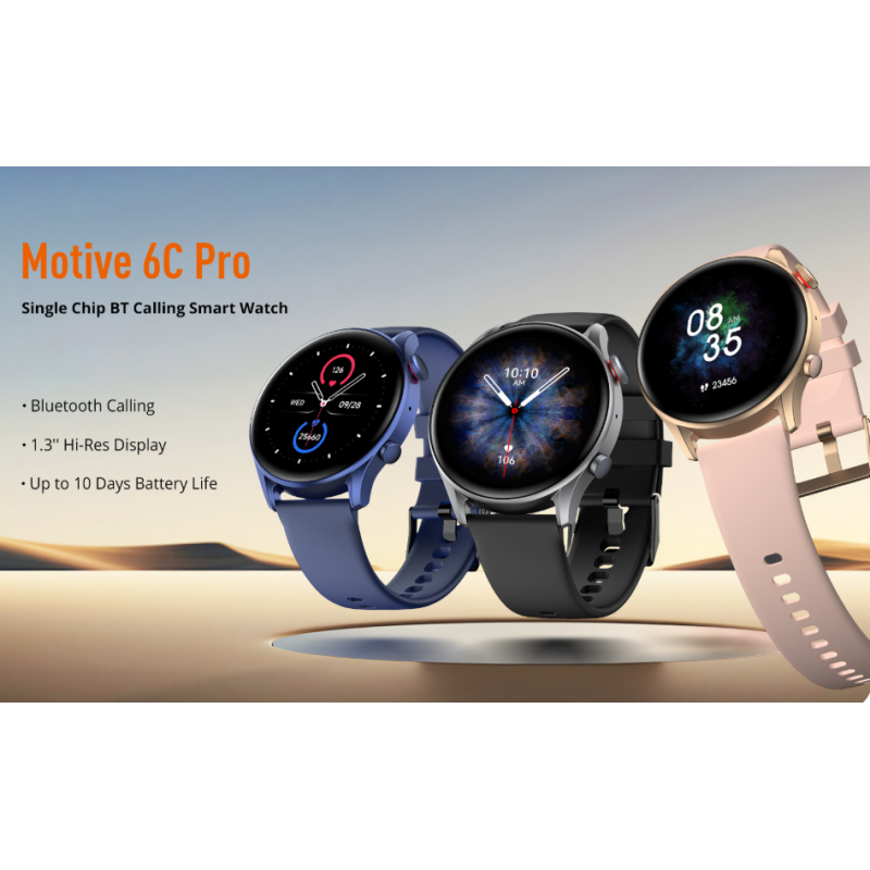 Monte connectée Motive 6C Pro space SW64 Noir - Riversong