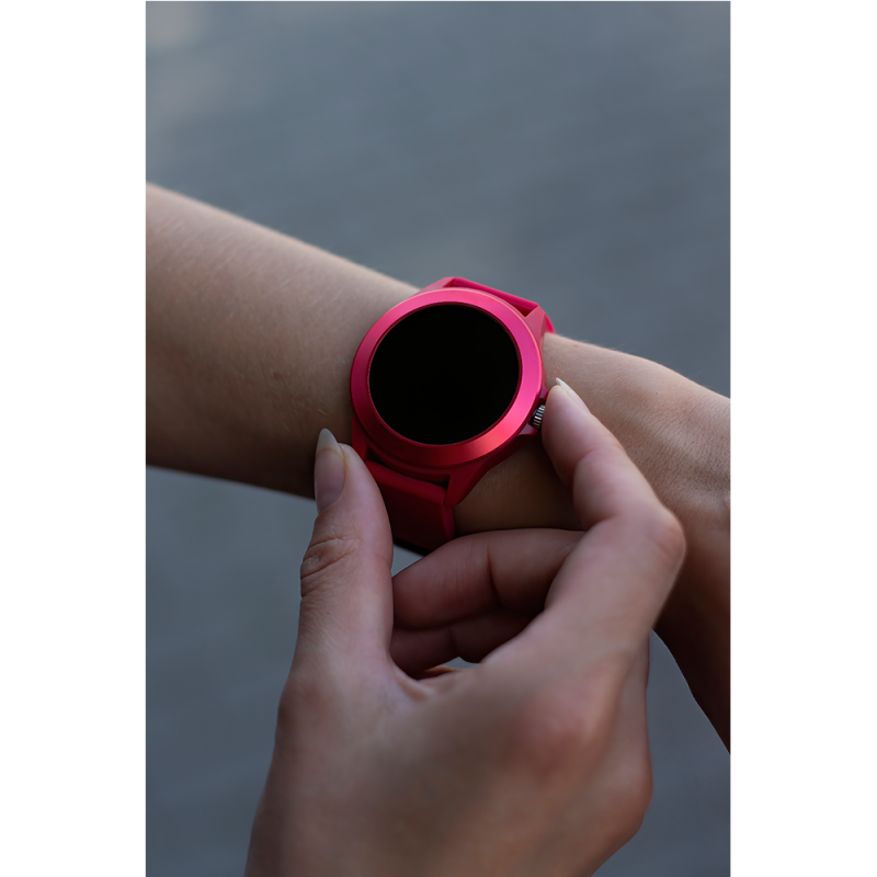 Montre connectée Forever Colorum CW-300 x - Magenta