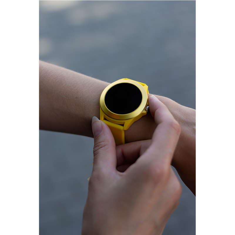 Montre connectée Forever Colorum CW-300 x - Jaune