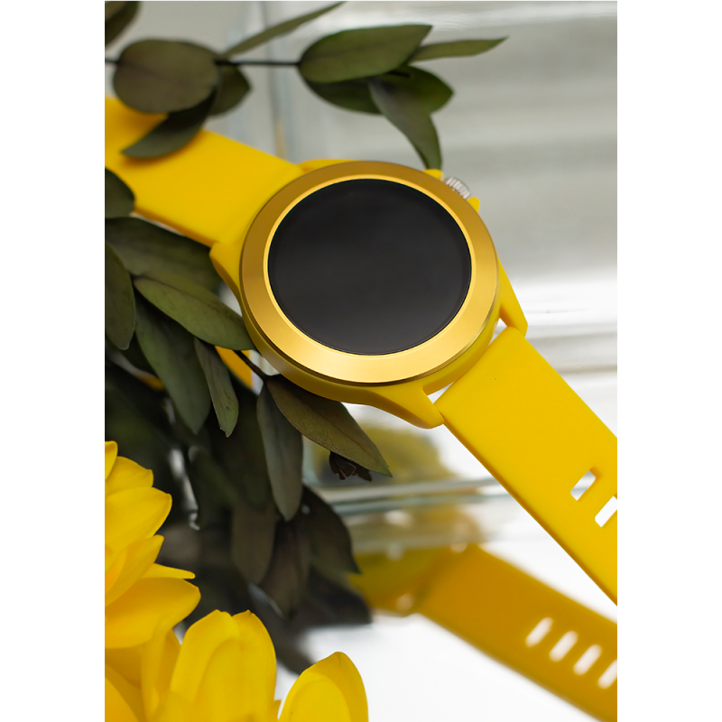 Montre connectée Forever Colorum CW-300 x - Jaune