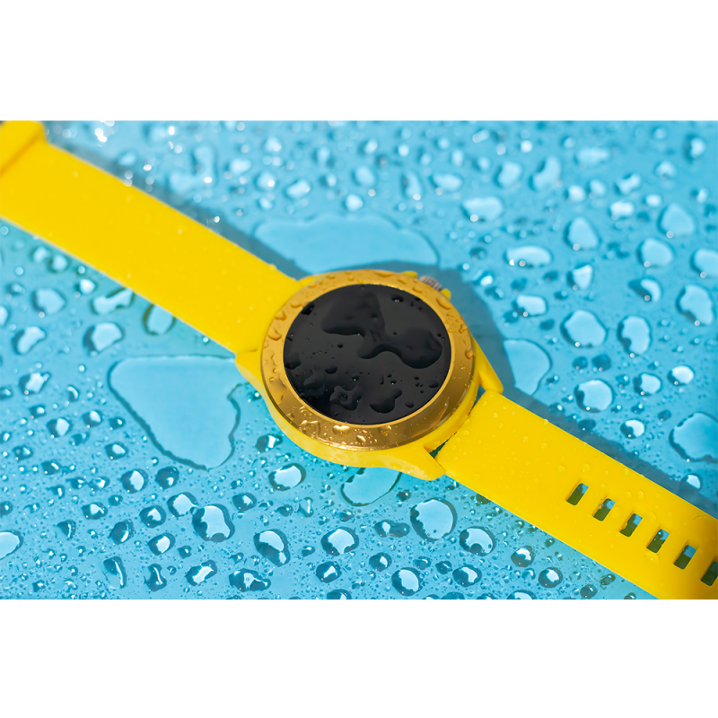 Montre connectée Forever Colorum CW-300 x - Jaune