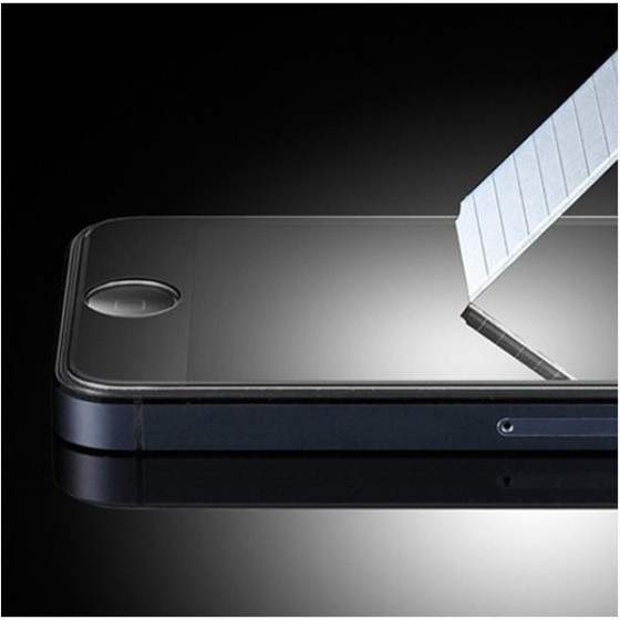 Film de protection en verre trempé  Anti-Choc - iPhone 5 / 5C / 5S
