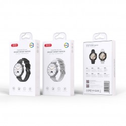 Montre connectée GT4 Mini AMOLED noire - XO