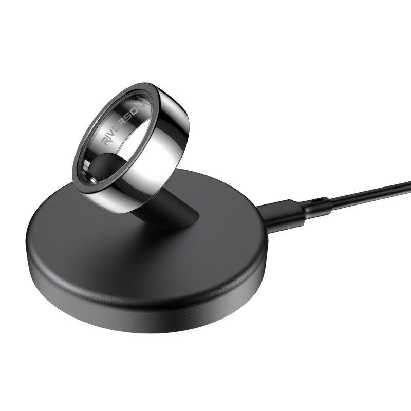 Bague connectée Trinity SR01 Blanc Taille 8 diamètre 18mm - Riversong