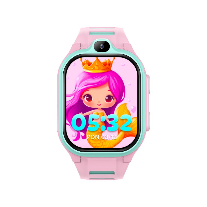 Montre connectée pour enfants, GPS, Wi-Fi et 4G Boost KW-530, Rose - Forever