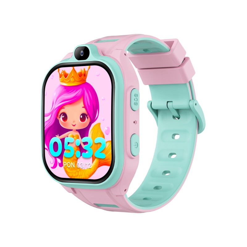 Montre connectée pour enfants, GPS, Wi-Fi et 4G Boost KW-530, Rose - Forever