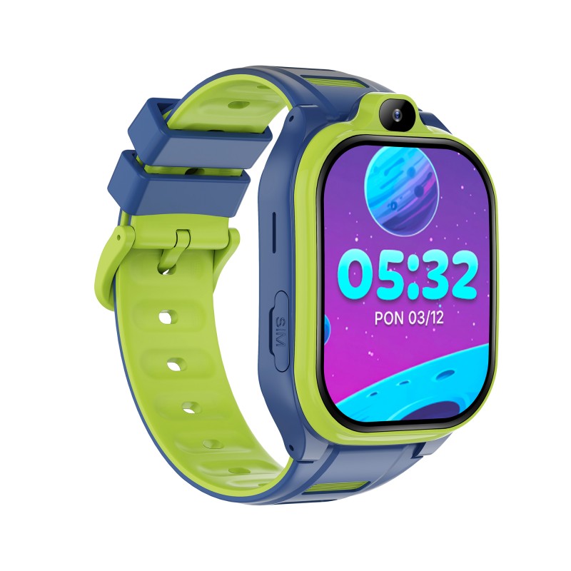 Montre connectée pour enfants, GPS, Wi-Fi et 4G Boost KW-530, Bleu - Forever