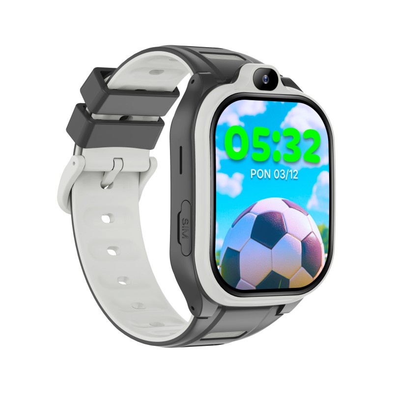 Montre connectée pour enfants, GPS, Wi-Fi et 4G Boost KW-530, Noir - Forever