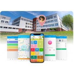 Montre connectée pour enfants, GPS, Wi-Fi, 4G See Me! 3 KW-320, Bleu - Forever