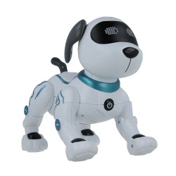 Chien télécommandé MXRD-100 commandes vocales en anglais Maxlife - blanc