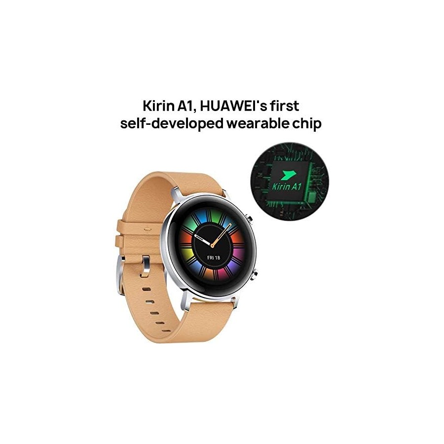 Montre connecté HUAWEI DAN-B19 - GT2 - 42MM - Beige Gravier