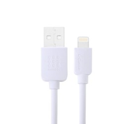 Câble USB à 8 Pins iOS9 1m - iPhone 6S/6 Plus/5/S/C Blanc