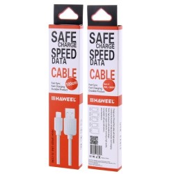 Câble USB à 8 Pins iOS9 1m - iPhone 6S/6 Plus/5/S/C Blanc