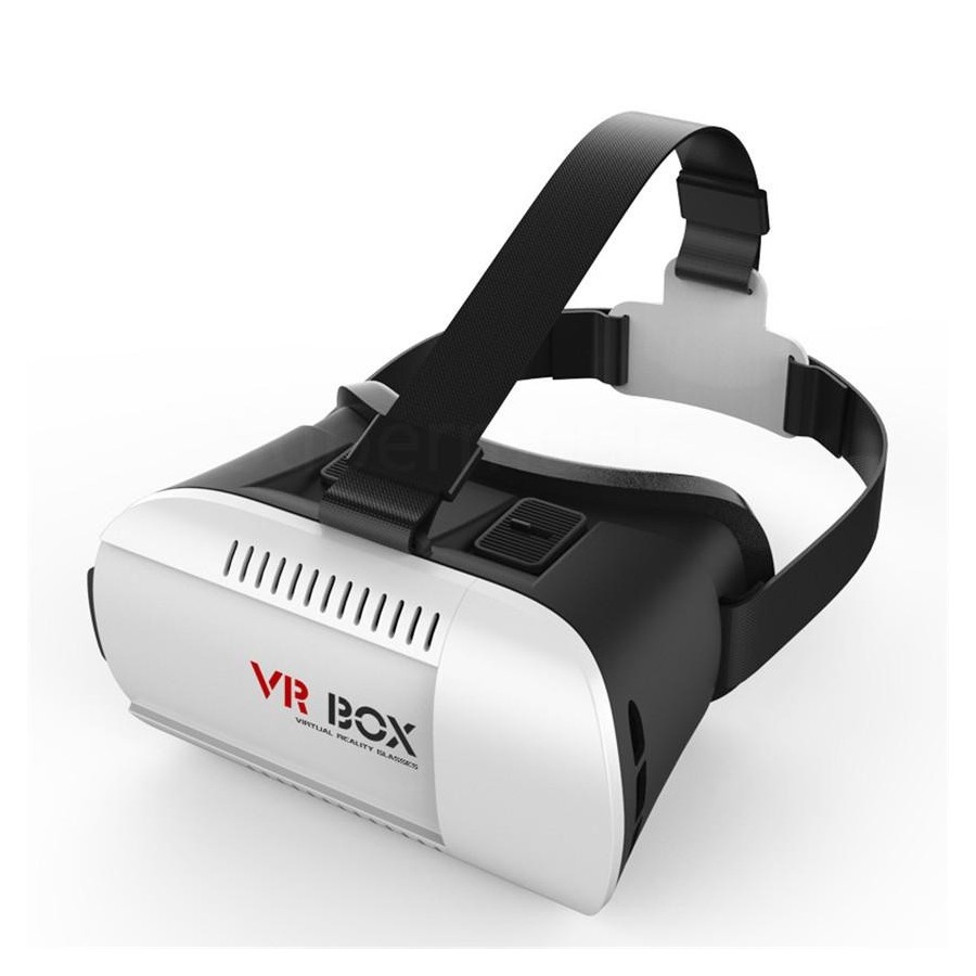 Lunettes casque réalité virtuelle 3D VR BOX Gamepad télécommande iPhone Samsung