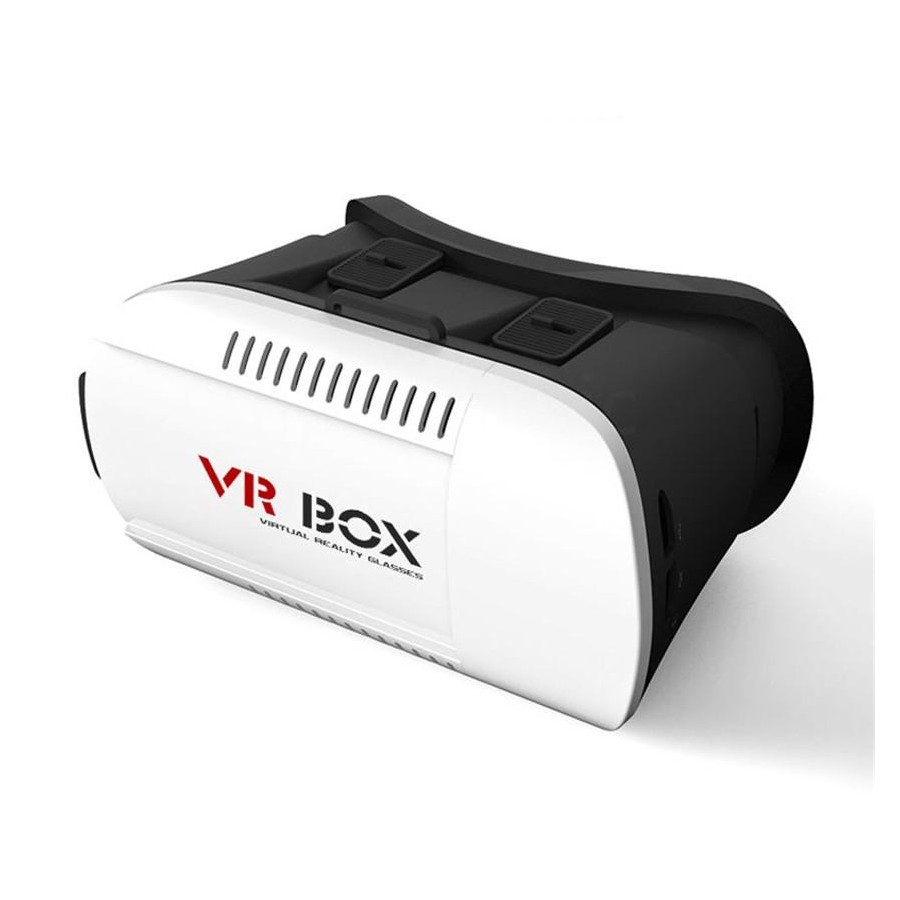 Lunettes casque réalité virtuelle 3D VR BOX Gamepad télécommande iPhone Samsung