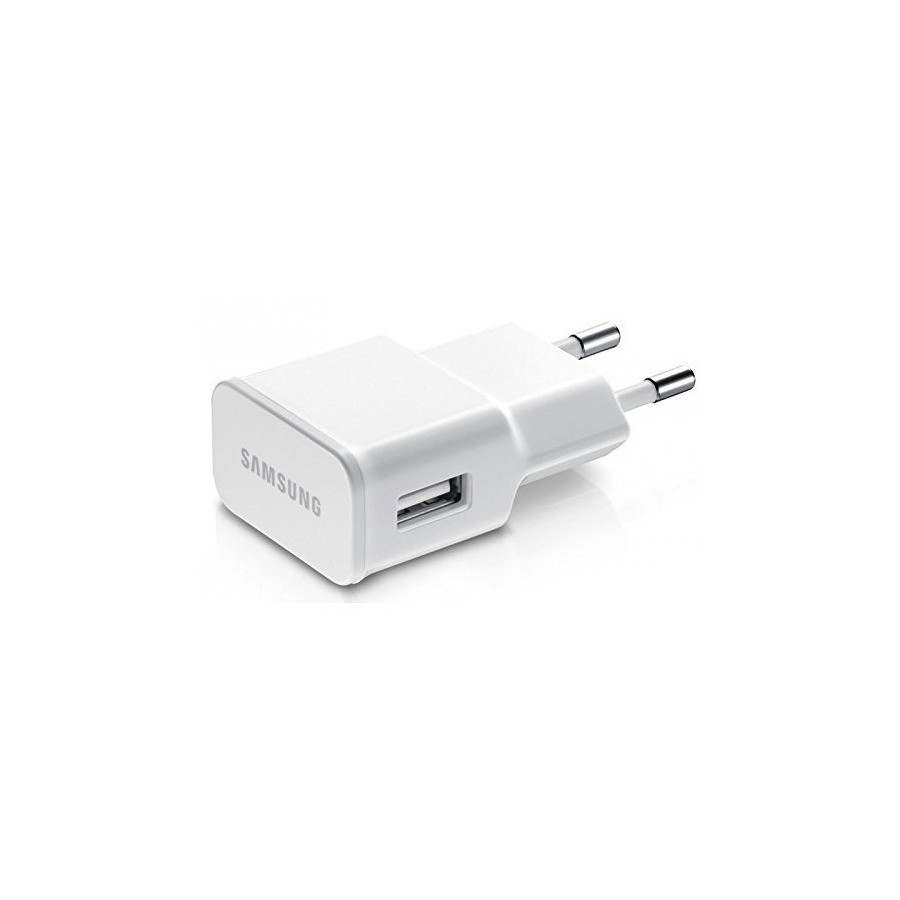  Chargeur secteur USB Blanc- Samsung