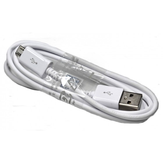 Chargeur Secteur 2A + Câble micro USB couleur Blanc - Samsung
