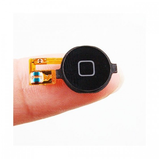 Bouton home Noir + nappe - iPhone 3G / 3GS
