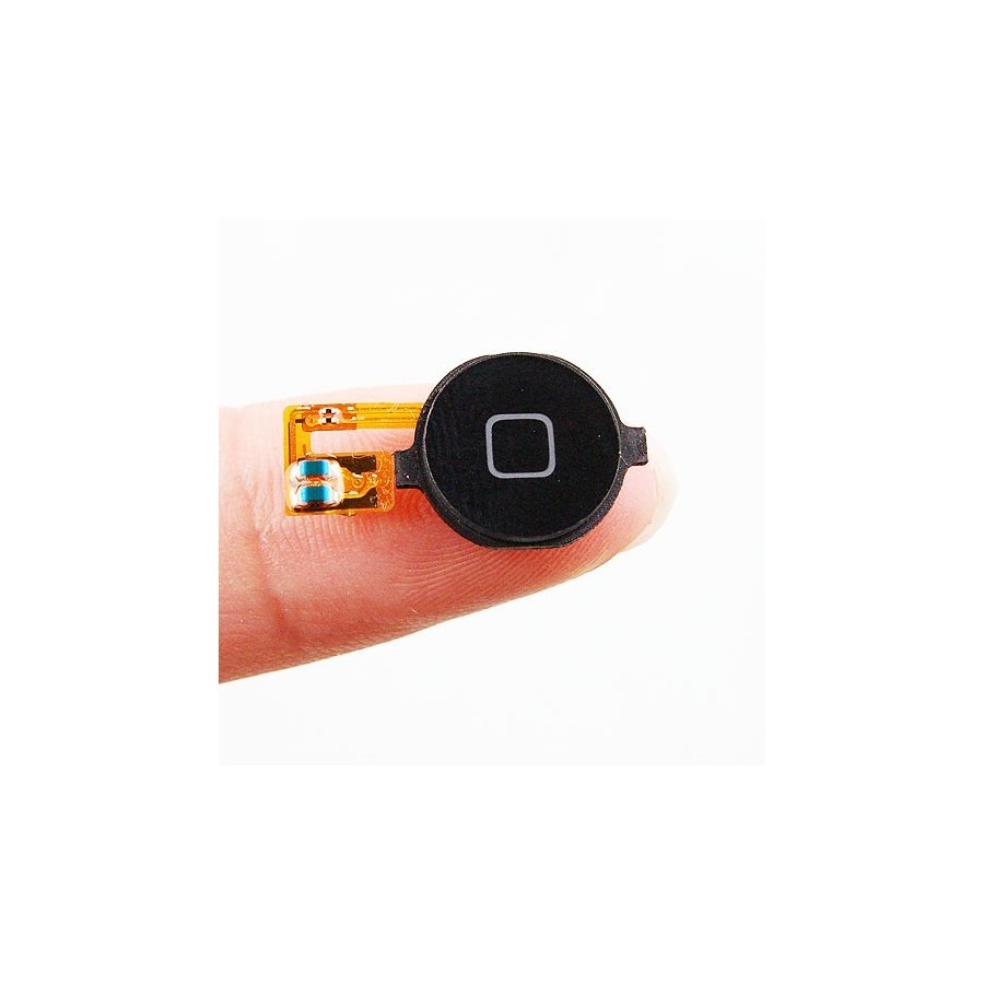Bouton home Noir + nappe - iPhone 3G / 3GS