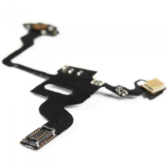 Nappe Capteur de Proximité + Power + Micro Haut - iPhone 4