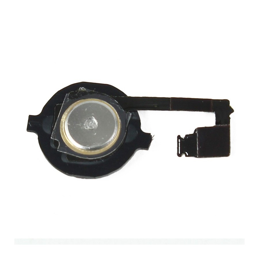 Bouton home noir + nappe - iPhone 4