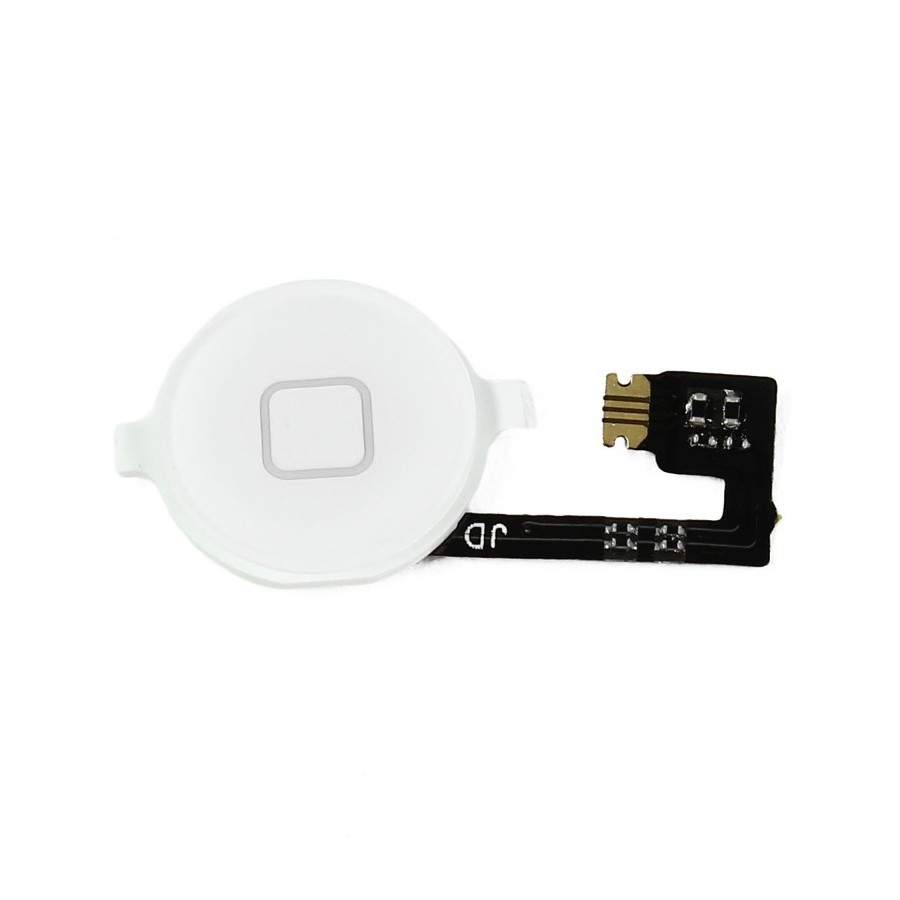 Bouton home noir + nappe - iPhone 4