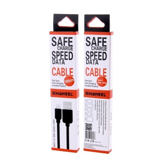 Câble Lightning USB iOS9 1m - iPhone 5/5S/5C, 6/6S, 6 Plus/6S PLus